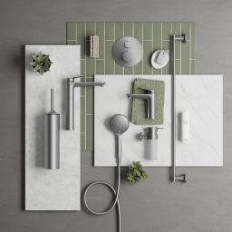 Duravit Wave bateria umywalkowa stojąca stal WA1020002070