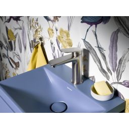 Duravit Wave bateria umywalkowa stojąca stal WA1020002070