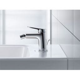 Duravit Wave bateria bidetowa stojąca chrom błyszczący WA2400001010