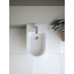 Duravit Wave bateria bidetowa stojąca chrom błyszczący WA2400001010