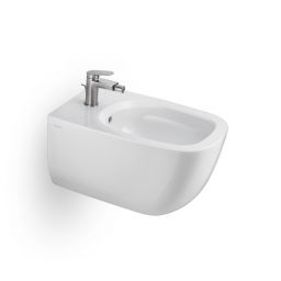 Duravit Wave bateria bidetowa stojąca stal nierdzewna szczotkowana WA2400001070
