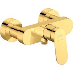 Duravit Wave bateria prysznicowa ścienna złoto polerowane WA4230000034