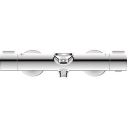 Duravit Wave bateria wannowo-prysznicowa ścienna termostatyczna chrom błyszczący WA5220000010