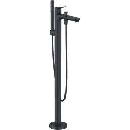 Duravit Wave bateria wannowo-prysznicowa wolnostojąca czarny mat WA5250000046