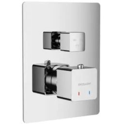 Excellent Keria bateria wannowo-prysznicowa termostatyczna podtynkowa chrom AREX.2048CR