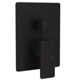 Excellent Keria bateria wannowo-prysznicowa podtynkowa czarna AREX.2047BL