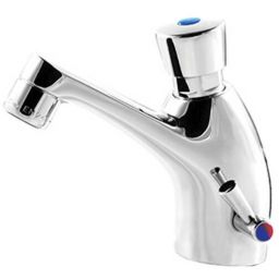 Faneco bateria umywalkowa czasowa chrom FAN9007