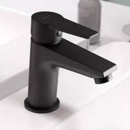 Ferro Ritto bateria umywalkowa stojąca czarna BTR2BL