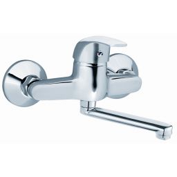 Ferro Vasto bateria umywalkowa ścienna chrom BVA3