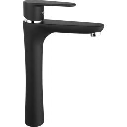 Ferro Algeo bateria umywalkowa stojąca czarny mat BAG2LBL