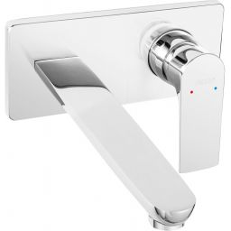 Ferro Algeo Square bateria umywalkowa podtynkowa chrom BAQ3PA22