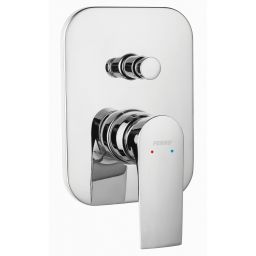 Ferro Algeo Square bateria wannowo-prysznicowa podtynkowa chrom BAQ7P