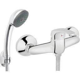 Ferro Basic bateria prysznicowa ścienna chrom BBC77