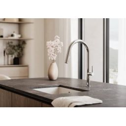 Ferro Liquid bateria kuchenna stojąca chrom BLQ8