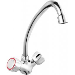 Ferro Standard bateria kuchenna stojąca chrom BST4