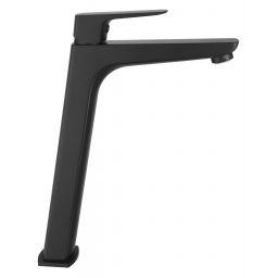 Ferro Vitto VerdeLine bateria umywalkowa stojąca wysoka czarny mat BVI2LVLBL