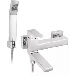 Ferro Zicco bateria wannowo-prysznicowa ścienna chrom BZI11R