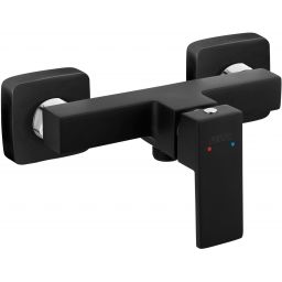 Ferro Zicco Black bateria prysznicowa ścienna czarny mat BZI7BL