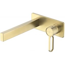 FDesign Zaffiro bateria umywalkowa podtynkowa złoty szczotkowany FD1-ZFR-3PA-57