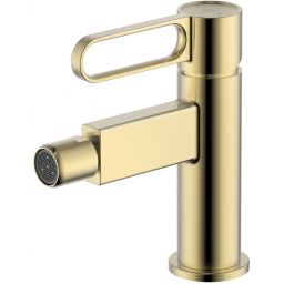 FDesign Zaffiro bateria bidetowa stojąca złoty szczotkowany FD1-ZFR-6-57