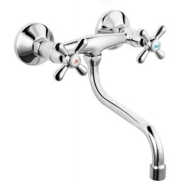 Ferro Retro New bateria kuchenna ścienna chrom XD5