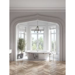 FDesign Lacrima bateria wannowo-prysznicowa 4-otworowa chrom FD1-LRA-11A-11