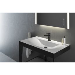 FDesign Seppia bateria umywalkowa stojąca czarny mat FD1-SPA-2-22