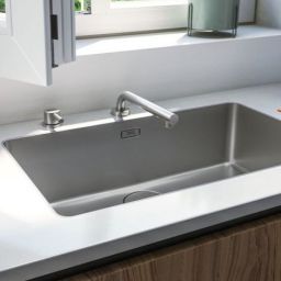 Franke Mythos window outdoor spray bateria kuchenna stojąca stal szlachetna 115.0731.378