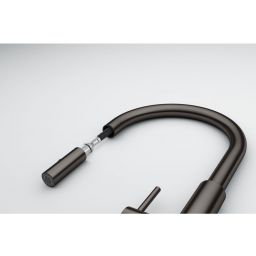 Franke Pescara J pull-out spray bateria kuchenna stojąca antracyt 115.0741.696