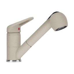 Franke Prince II Pull-Out Spray bateria kuchenna Fragranite orzechowa 115.0470.663