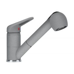 Franke Prince II Pull-Out Spray bateria kuchenna Fragranite kamienny szary 115.0470.670