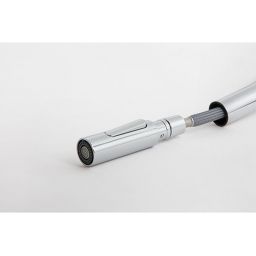 Franke Pescara L Slide-In bateria kuchenna stojąca z wyciąganą wylewką chrom 115.0538.940