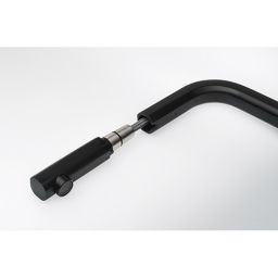 Franke Mythos Pull Out bateria kuchenna stojąca czarna 115.0550.442