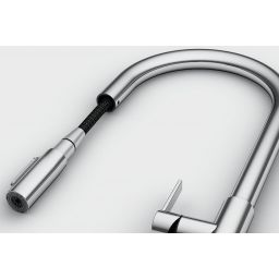 Franke Maris Slim Clear Water J Pull-Out bateria kuchenna stojąca chrom 120.0730.870