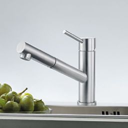 Franke Orbit bateria kuchenna stojąca z wyciąganą wylewką stal 115.0569.461