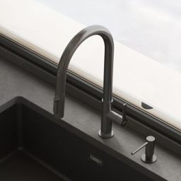 Franke Maris Slim Clear Water J Pull-Out bateria kuchenna stojąca antracyt 120.0736.603