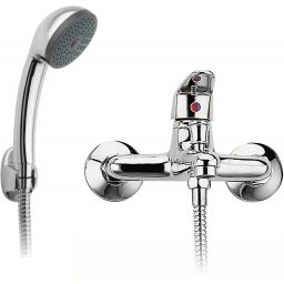 Ferro Smile bateria wannowo-prysznicowa ścienna chrom BSM11