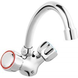 Ferro Standard bateria umywalkowa stojąca chrom BST2