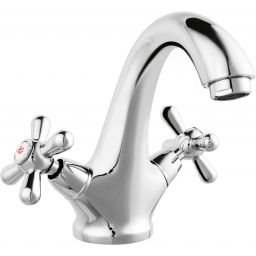 Ferro Retro New bateria umywalkowa stojąca chrom XD2