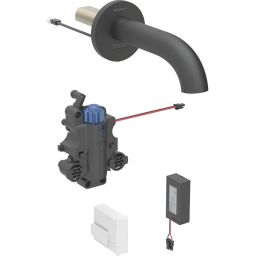 Geberit Piave bateria umywalkowa podtynkowa termostatyczna elektroniczna czarny mat 116.268.14.1