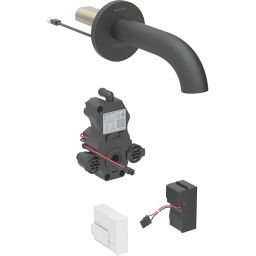 Geberit Piave zawór umywalkowy podtynkowy elektroniczny czarny mat 116.281.14.1