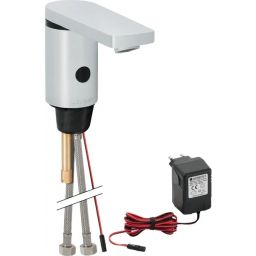 Geberit Typ 186 zawór umywalkowy stojący elektroniczny chrom błyszczący 116.136.21.1