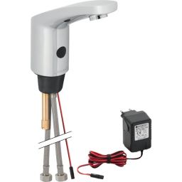 Geberit Typ 185 bateria umywalkowa stojąca elektroniczna chrom błyszczący 116.145.21.1