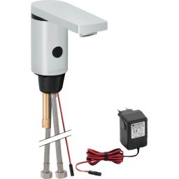 Geberit Typ 186 bateria umywalkowa stojąca elektroniczna chrom błyszczący 116.146.21.1