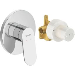 Duravit Wave bateria prysznicowa podtynkowa chrom błyszczący WA4210007010