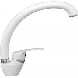 Alveus Diana GM230 bateria kuchenna stojąca biały półmat 1123739