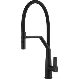 Gessi Proton bateria kuchenna stojąca czarna 17191.299