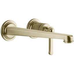 Gessi Venti20 bateria umywalkowa podtynkowa mosiądz szczotkowany 65088.727