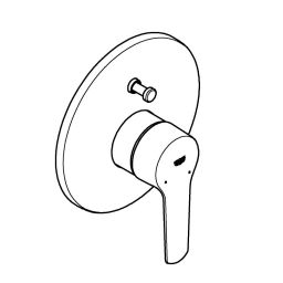 Grohe Start bateria wannowo-prysznicowa podtynkowa chrom 23558002