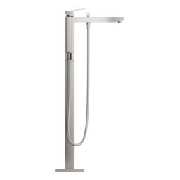 Grohe Eurocube bateria wannowo-prysznicowa wolnostojąca stal nierdzewna 23672DC1